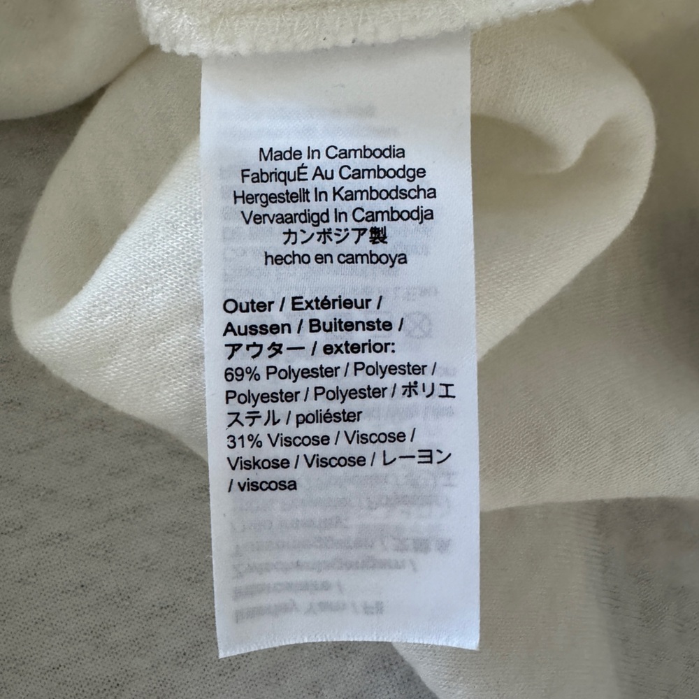 J. Crew White Textured Quarter-Zip Pullover - Picture 9 of 10